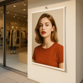 High-quality large-format poster printing for eye-catching retail and shopping mall window displays, offering premium colours at affordable prices to attract customers