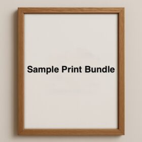 Sample Print Bundle - Test print selection on fine art media